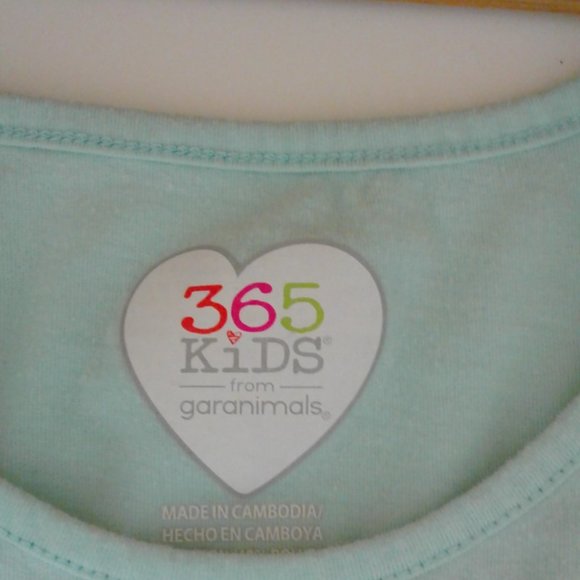 365 Kids  Girls T-Shirt  Sleeveless  Multicolor  Size 8 - Picture 4 of 11